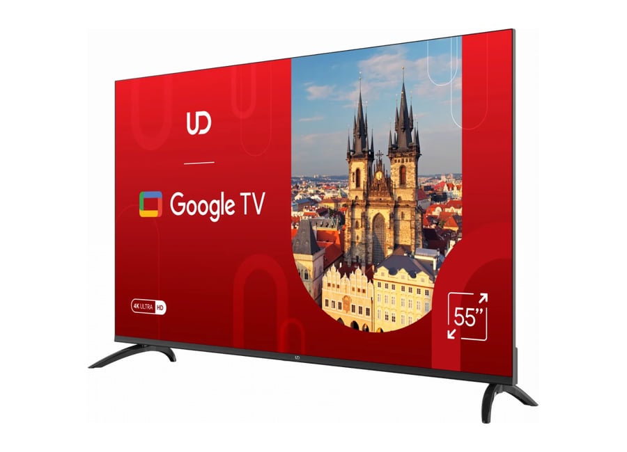 TV/ LED/ UDTV/ TV 55"(140cm)/ UD 55GU6210  Google TV 16:9 3840x2160  178*/178* 280cd/m2  BT5.1 WiFi RJ45 Cl+ HDMIx2 USB2.0 DVB-T/T2/C/S2 VESA 200x200									