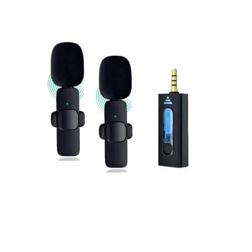 უსადენო ''პეტლიჩკა'' მიკროფონი | Wireless Microphone Aux K35 Black 