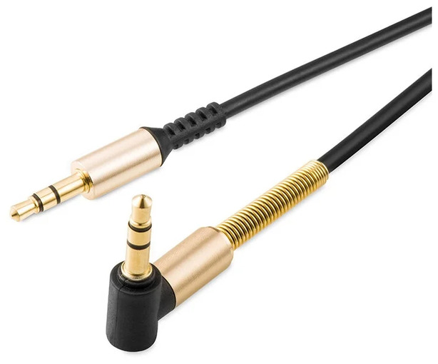 აუქსის კაბელი | Aux Cable For Mobile Black