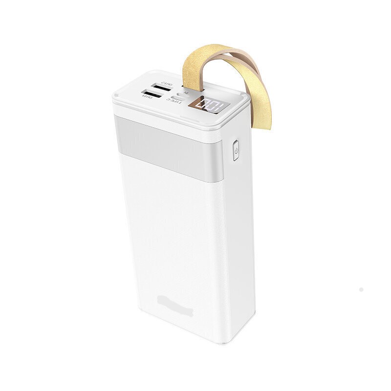 პოვერ ბანკი | Power bank With LED Light / Fengqi P36/ 30000mAh / White