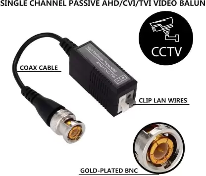 Video camera connector BNC