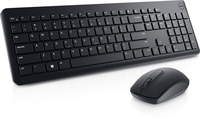 კლავიატურა მაუსით | Keyboard Wireles with mouse DELL KM3322W / Black