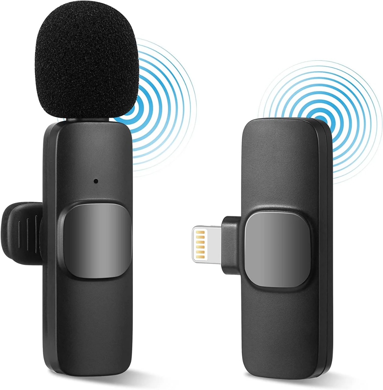 უსადენო ''პეტლიჩკა'' მიკროფონი | Wireless Microphone ios  K9 Black 