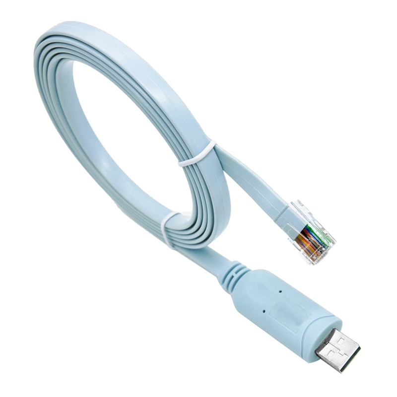 USB TO RJ45 კონექტორი კაბელი | USB TO RJ45 Cable / Grey