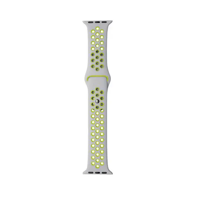 სმარტ საათის სამაჯური |  ACESHLEY Apple Watch Strap 38/40 mm  White/Green