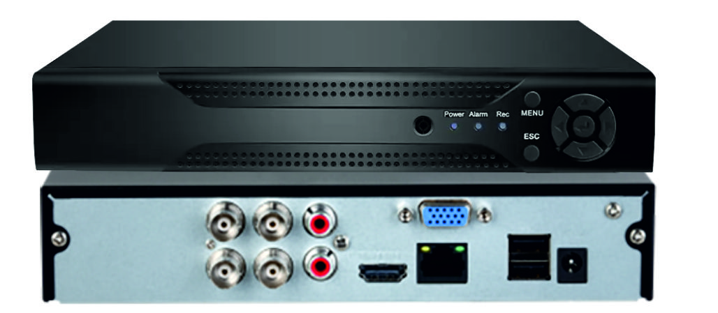ვიდეო კამერის ჩამწერი DVR | NAPCO DVR 4 CH/  5MP / AHD