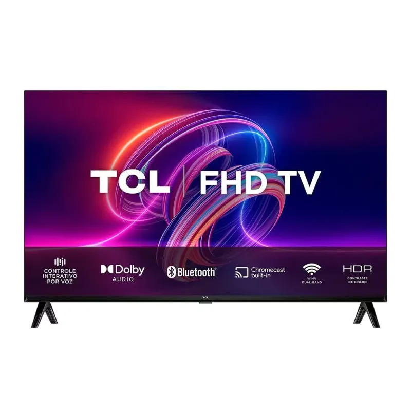 ტელევიზორი | TV/ LED/ TCL/ TV 43"(109cm)/ 43S5400A/6MT221A1S2A (2023) BLACK Full Screen Android Smart FHD HDR10 Decoding 6.5ms 178*240cd/m2 5000:1 DVB-T/T2/C/S2 WiFi LAN HDMI
