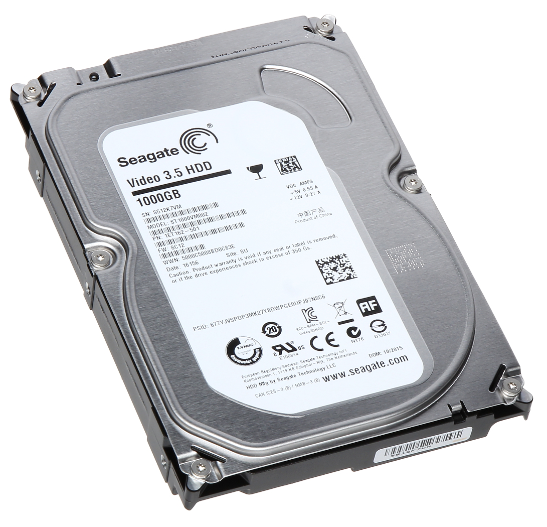 HDD მყარი დისკი | HDD Internal 1TB Seagate ST 1000VM002
