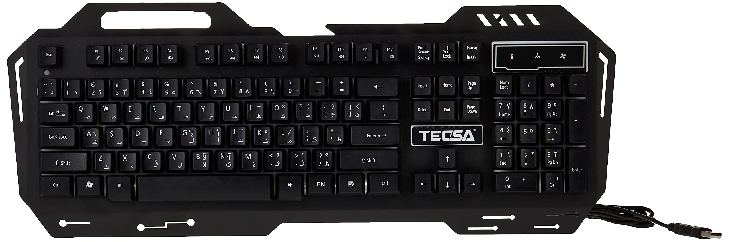 კლავიატურა | Keyboard Gaming TECSA / Black