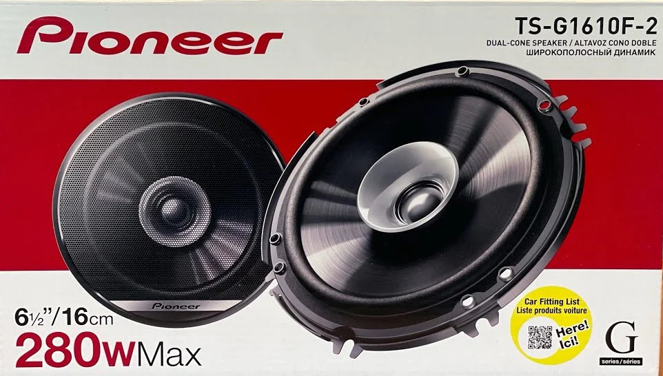 დინამიკი ავტომანქანის | Car Speaker Pioneer TS-G1610F-2 / Black