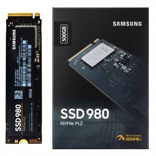 SSD M2 მყარი დისკი | SSD Internal / Samsung 980  NVMe M.2 SSD 250 GB  MZ-V8V250BW Black