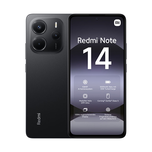Xiaomi Redmi Note 14 5G | 8/256GB Black