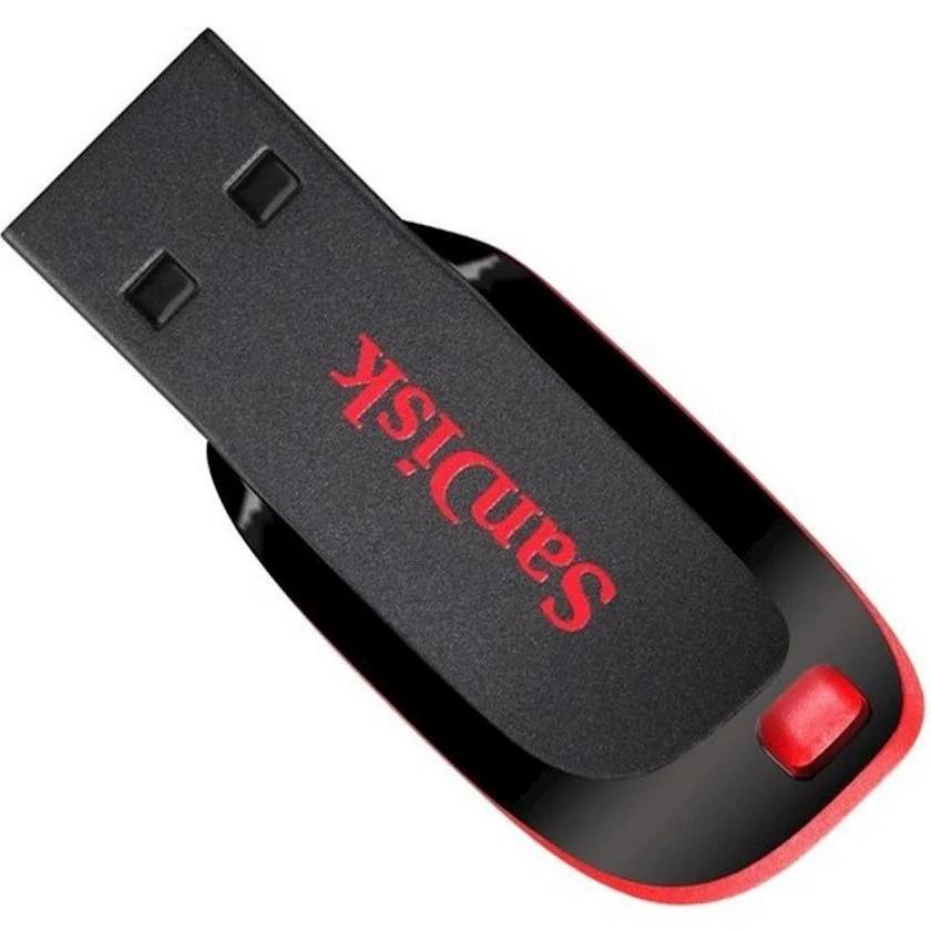 USB ფლეშ მეხსიერება | USB Flash Drive SanDisk SDCZ50-002GB / Black