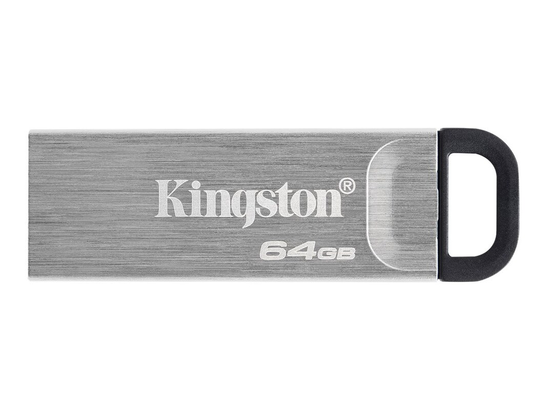 USB ფლეშ მეხსიერება | USB Flash Drive/ Kingston 64GB DataTraveler Kyson USB 3.2 Gen1 / Grey