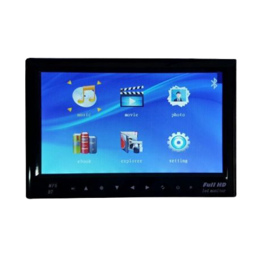 მაგნიტოფონი / მონიტორი | Car LCD MONITOR  / 7 inches / Full HD/ Black