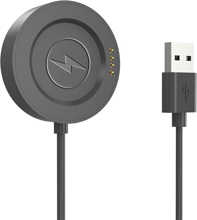 სმარტ საათის დამტენი | Smart Watch Charger / Magnetic Fast To USB / Cable / 1 m / Universal / Black