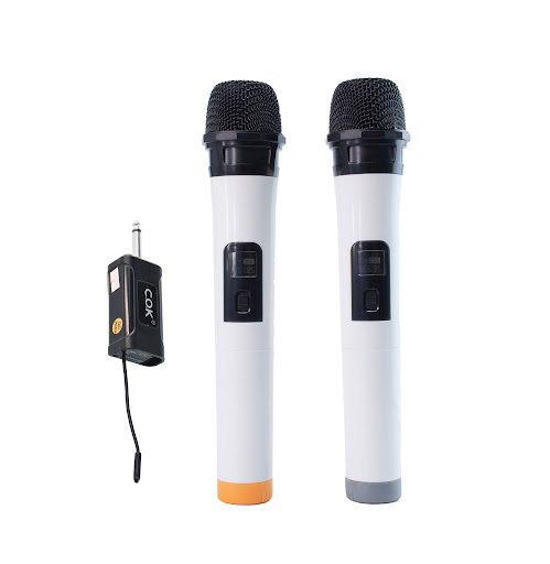 უსადენო მიკროფონი | Wireless Microphone COK ST-122 White