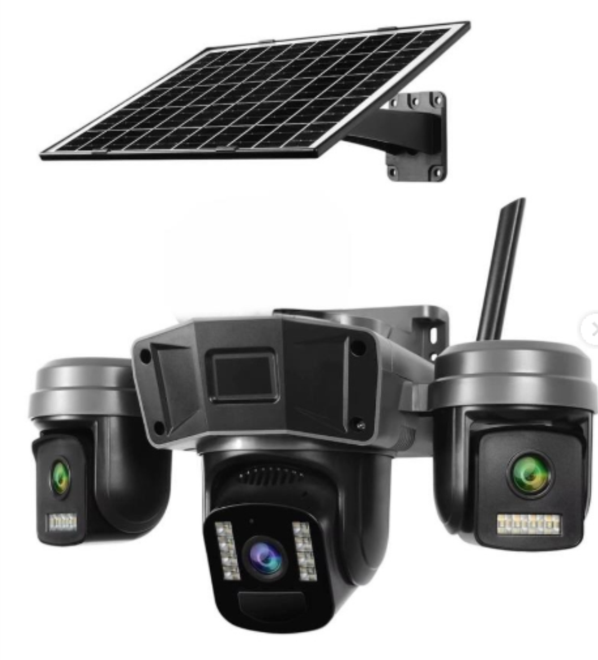 ვიდეო კამერა | VIDEO CAMERA SOLAR /LTE 4G/ NAPCO TL1  G 4K/ Two-way audio / BLACK