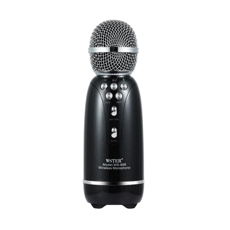 კარაოკე მიკროფონი | Karaoke Wireles Mikrophone Speaker WS-899  Black