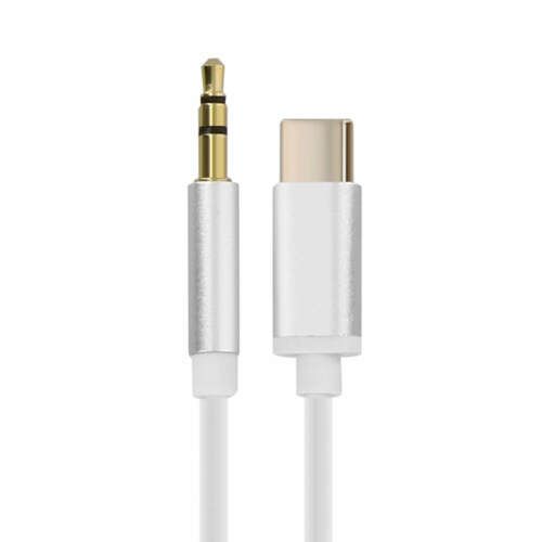 აუქსის კაბელი | Aux Cable Type-C For Mobile White