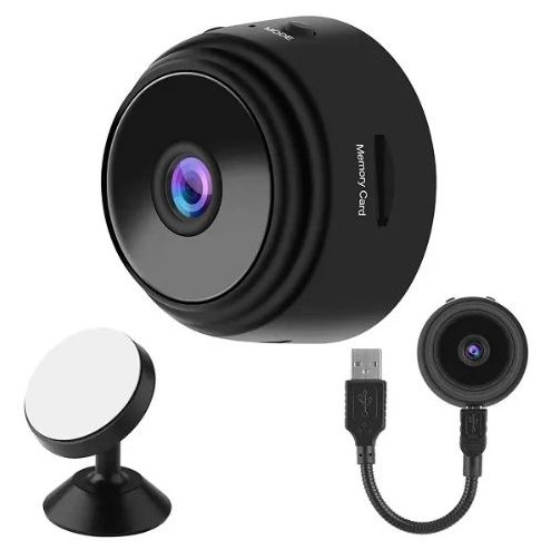 ვიდეო კამერა | V380 Pro Small WiFi camera Black