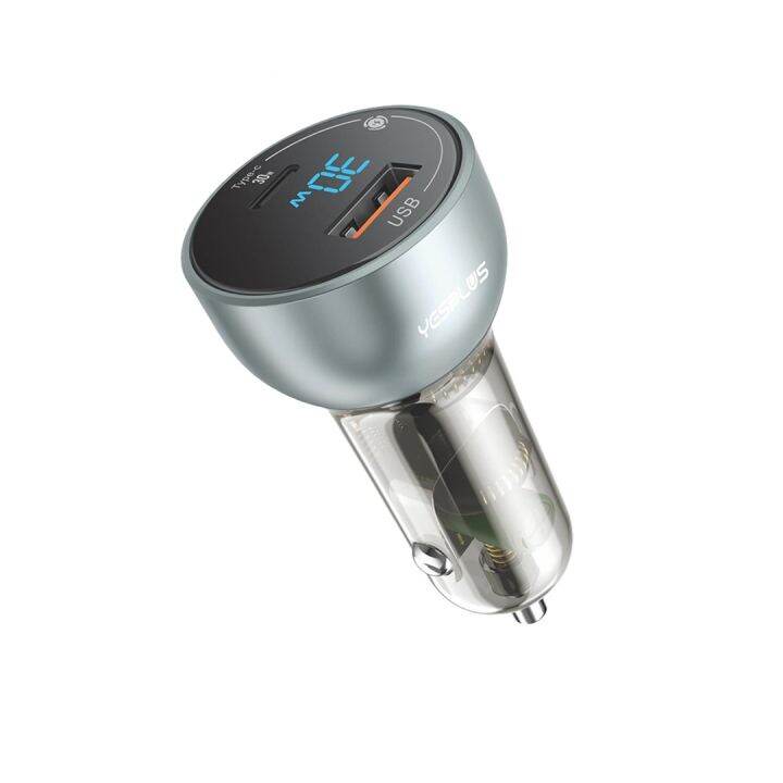 Car ადაპტერი |  Car YesPlus  Fast Charger YS-1211 30W / Black