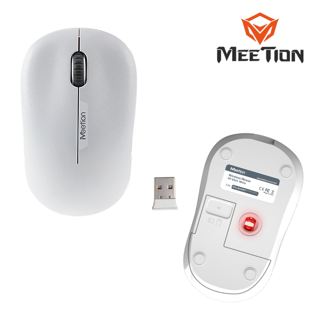 მაუსი | Mouse wireless Meetion R545 / White