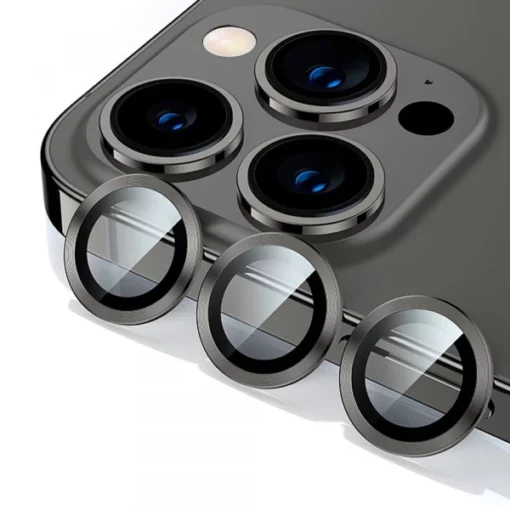 iPhone კამერის  დამცავი ფირი | iPhone Camera Lens Protector Black