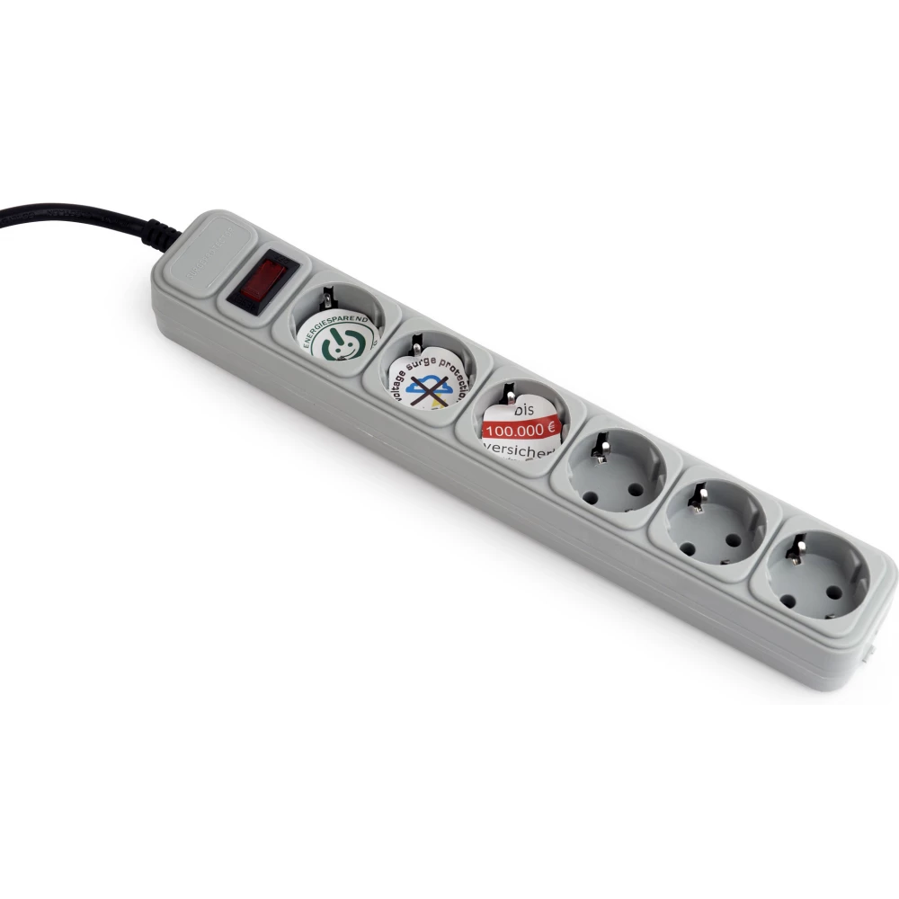 დამაგრძელებელი | SURGE PROTECTOR/ Pure Power/ SPG6-B-10C / 1.5m / White