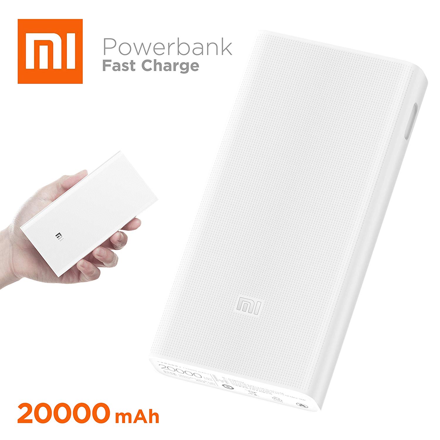 პოვერ ბანკი | Power Bank XIAOMI PLM18ZM 20000mAh White