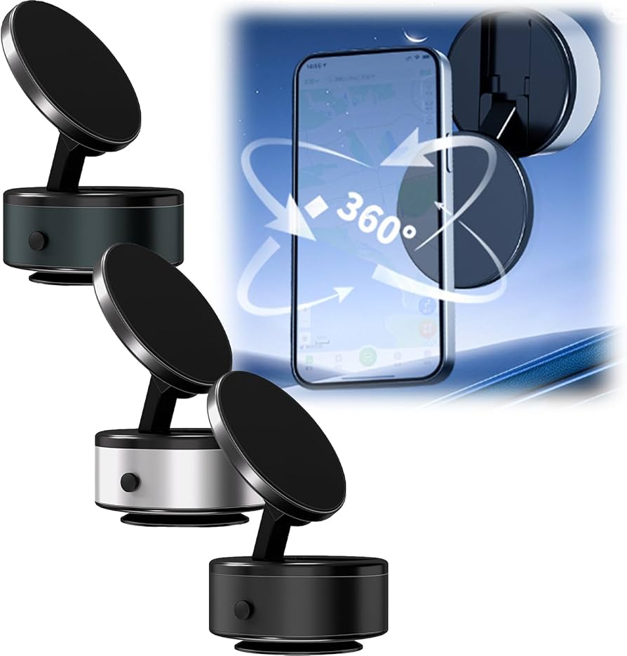 მობილურის სამაგრი ავტომანქანის | Car Mobile Phone Holder VACUUM SUCTION X10Q/X10QP / Black
