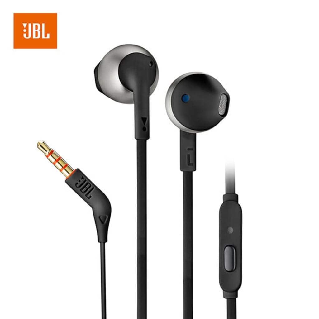 ყურსასმენი JBL TUNE205 Aux Black