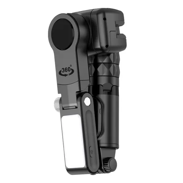 სელფის ჯოხი | Phone Selfie Stick Tripod /360 ROTATING/ Q18/Black