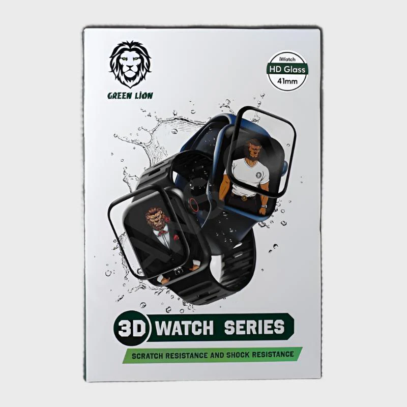 სმარტსაათის ეკრანის დამცავი ფირი | Smart Watch Screen Protector Green Glass 3D Series