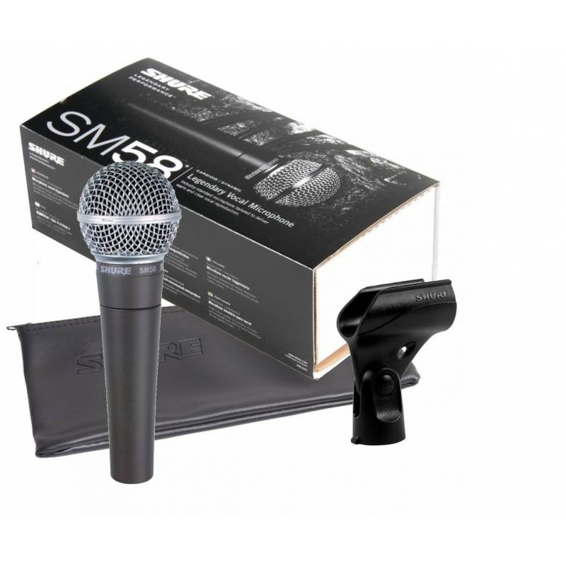 დინამიური მიკროფონი | Microphone SHURE SM58 Black