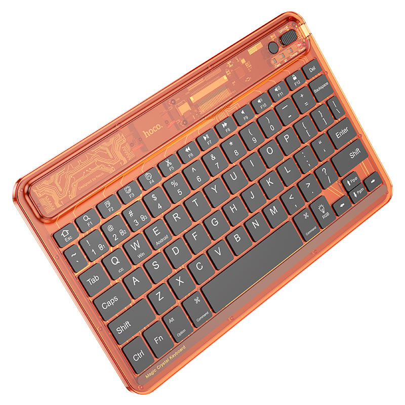 კლავიატურა | KEYBOARD Wireles HOCO S55  Orange  
