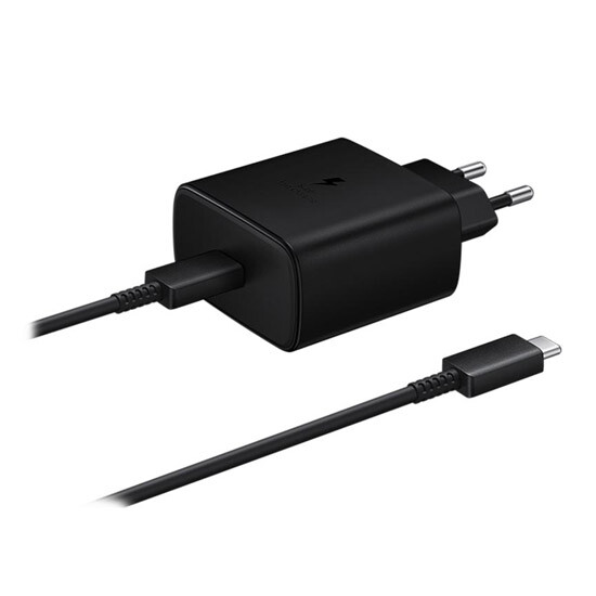 ადაპტერი კაბელით | Samsung Adapter With Cable 45W Type-C To Type-c/ T4510/ Black