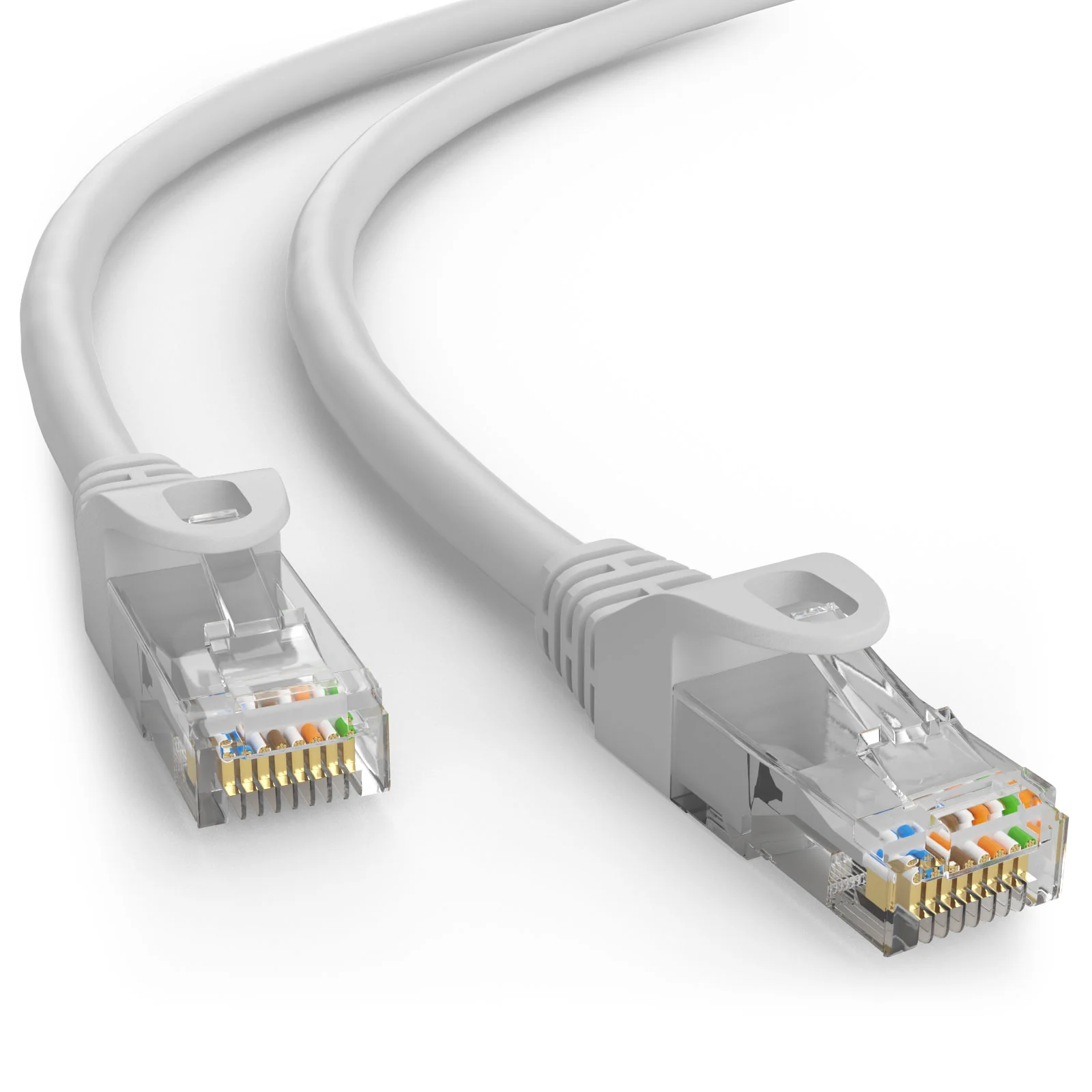 ქსელის კაბელი |  NETWORK CABLE, TECSA, CAT6, 15m / White