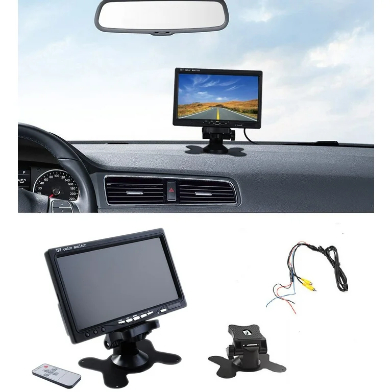 მაგნიტოფონი / მონიტორი | Car LCD MONITOR  X3 / 7 inches / Black