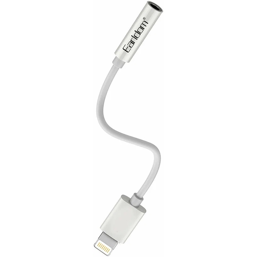 კონექტორი | Connector IOS TO AUX 3.5mm / Earldom ET-OT49 / Black