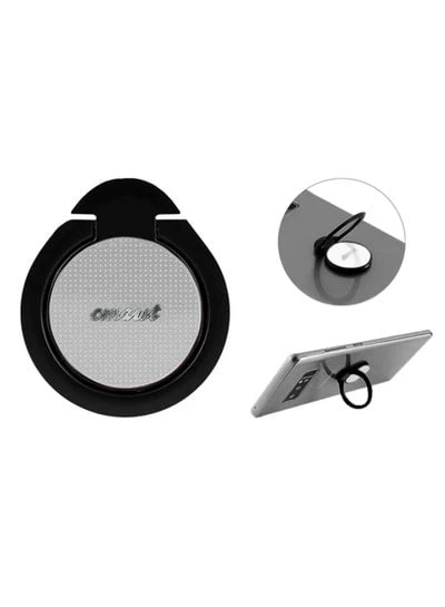 პოპსაკეტი | Magnetic Practical Phone Stand/Ring Black