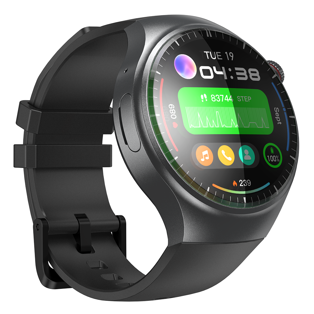 სმარტ საათი | Smart Watch Hommatel WATCH 5G+ With Sim Card and Camera Black