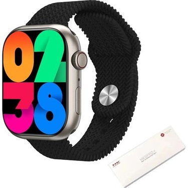 სმარტ საათი | Smart Watch Huanong HK9PRO+ Natural titanium