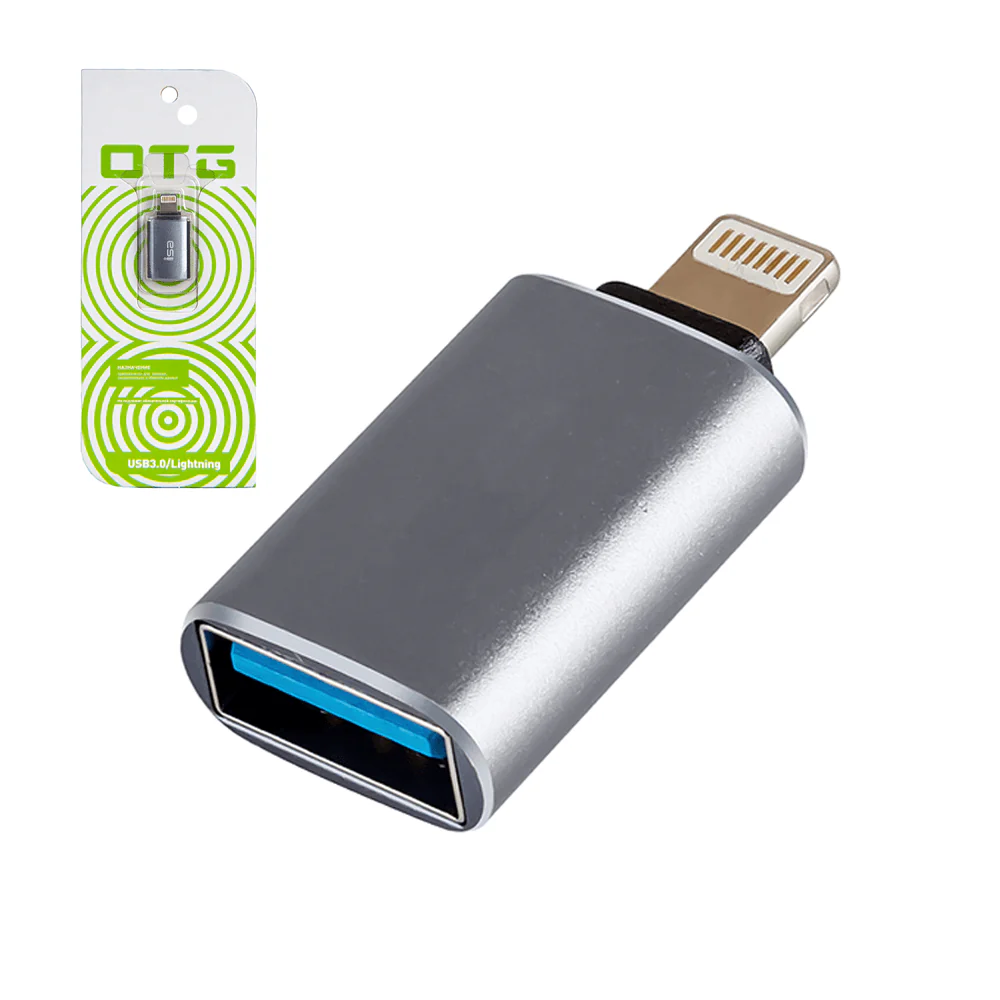 კონექტორი | Connector USB-A To Ios / Silver