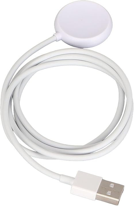 სმარტ საათის დამტენი | Smart Watch Charger / Magnetic Fast To USB / Cable / 1 m / Universal / White