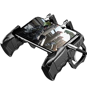 მობილური თამაშების კონტროლერი | Mobile Game Controller K21 /Universal/ Black