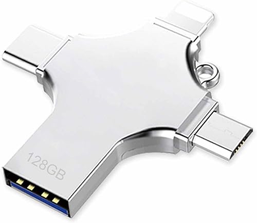 USB ფლეშ მეხსიერება | USB Flash Drive 128GB / Silver