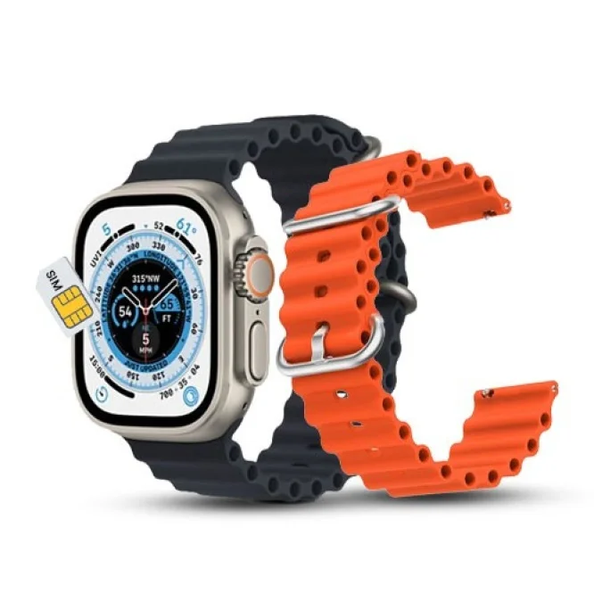 სმარტ საათი | Smart Watch TK4 Ultra Black Titanium