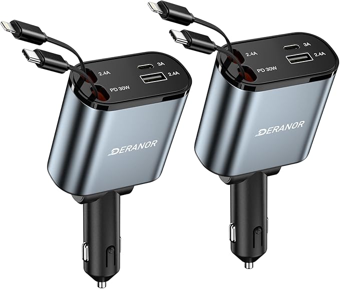 Car ადაპტერი |  Car Fast Charger C1 120W / Black
