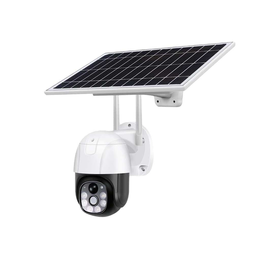 ვიდეო კამერა | Smart Solar Camera PTZ TP8 / WiFi / White